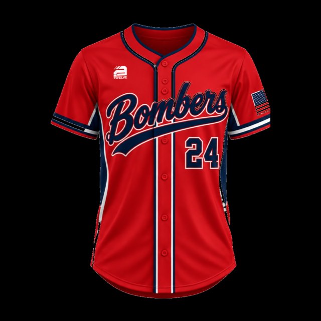 Bombers red jersey