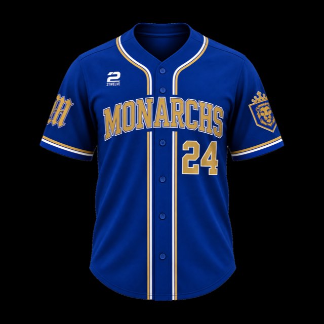 Indiana Monarchs royal jersey