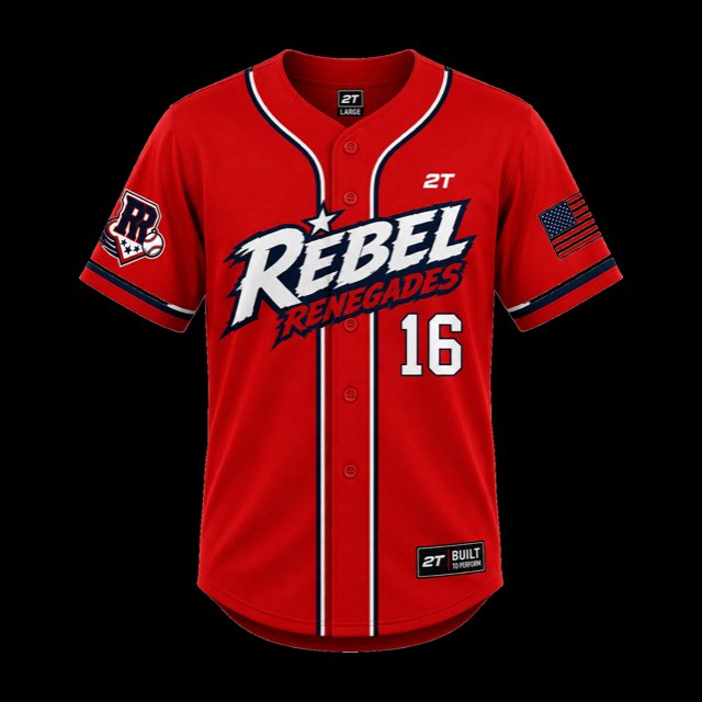 Rebel Renegades red jersey