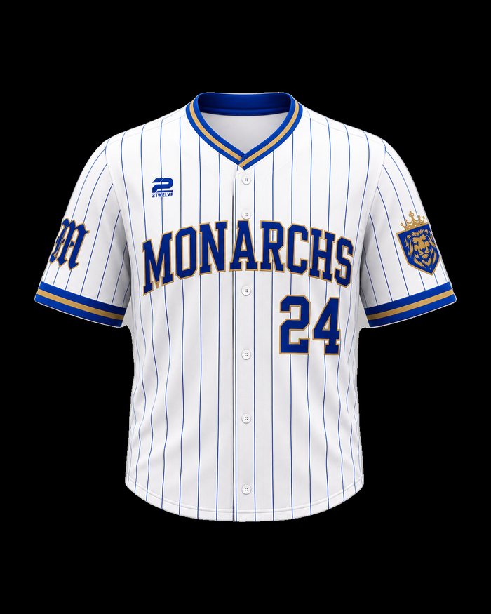 Custom pinstripe game jersey