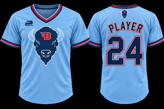 Flyin' Bison columbia jersey