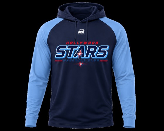 Hollywood Stars hoodie — navy