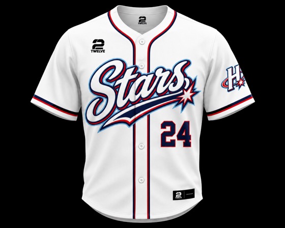 Hollywood Stars white jersey