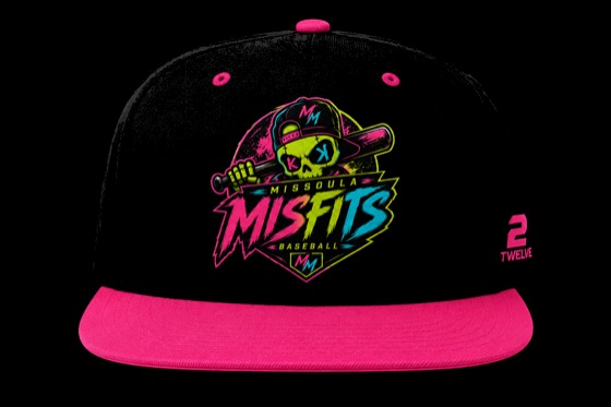 Missoula Misfits cap — pink